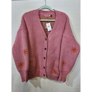 Bailey Rose Women's Buckle‎ Cardigan Sweater S/M